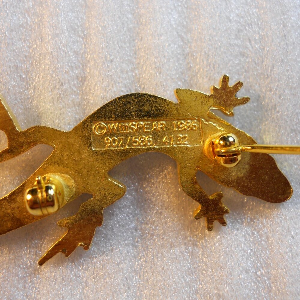 William Spear - Lizard Pin   430 - Picture 2 of 4